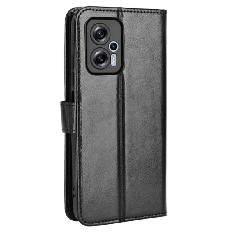 Capa Flip Para Poco X4 GT Couro Falso Chamativo