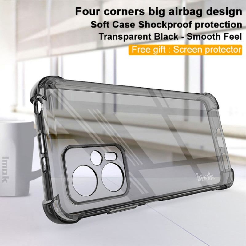 Capa Para Poco X4 GT Transparente Com Protetor De Tela Imak