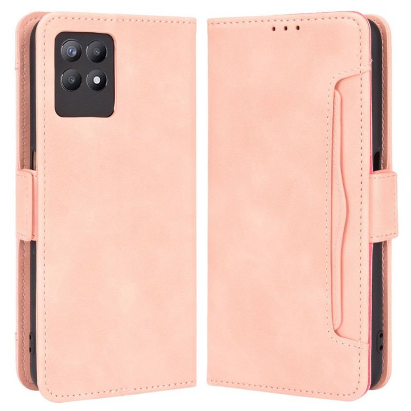 Capa Flip Para Realme 8i Multi-card Premier Class