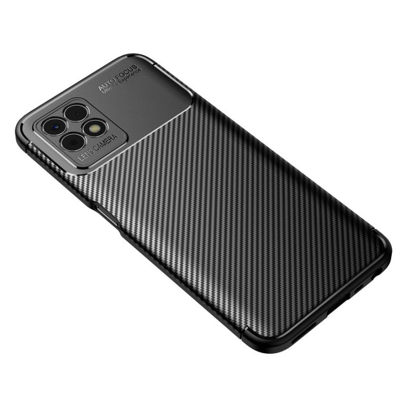 Capa Para Realme 8i Mangueira De Fibra De Carbono