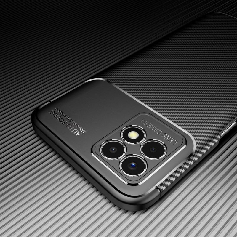 Capa Para Realme 8i Mangueira De Fibra De Carbono