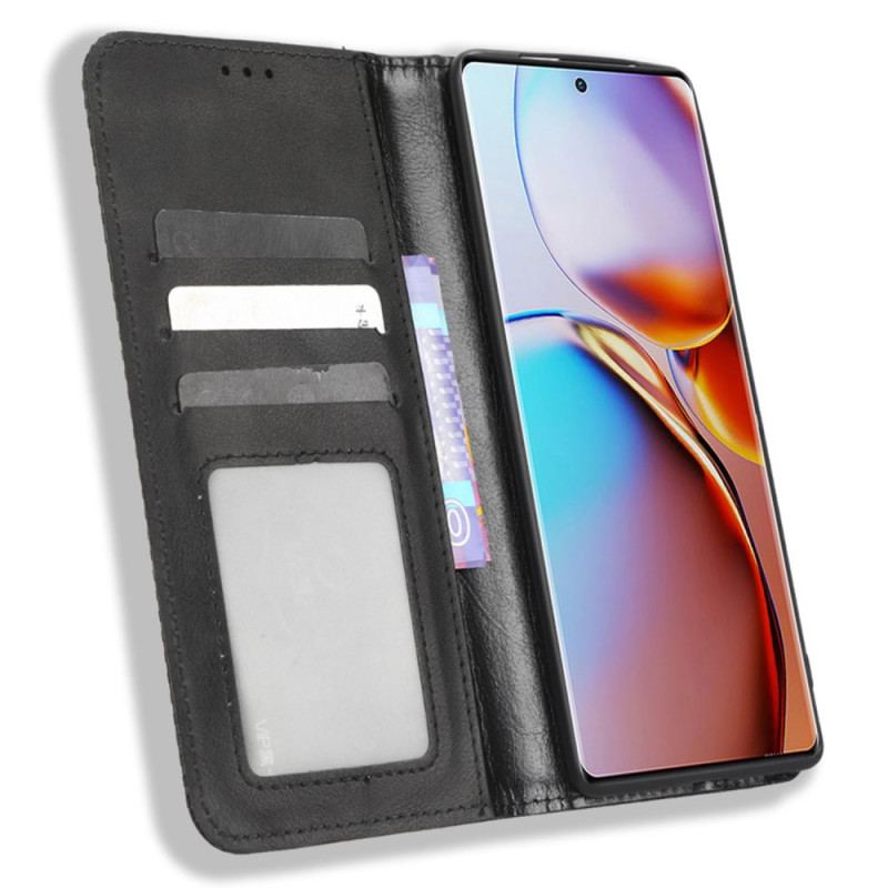 Capa De Celular Para Motorola Edge 40 Pro Flip Estilizado