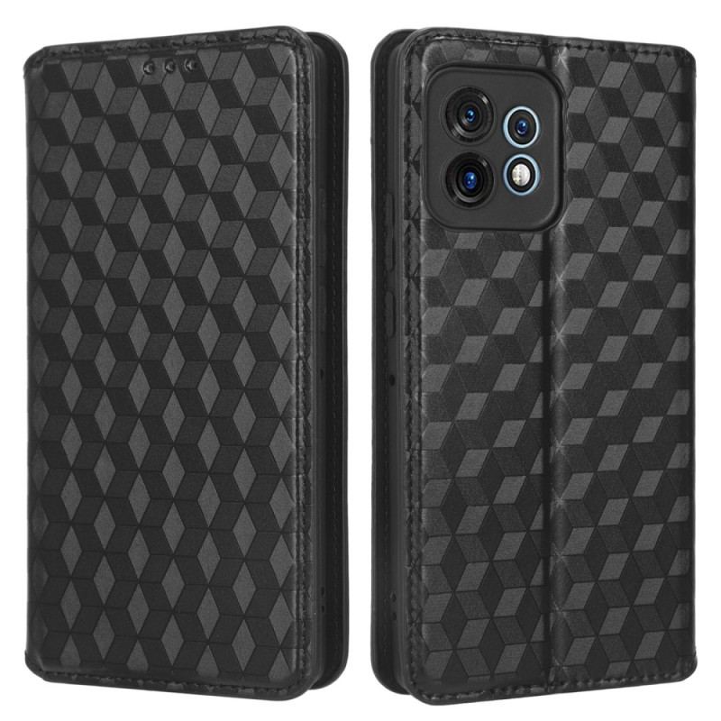 Capa De Celular Para Motorola Edge 40 Pro Flip Padrão 3d