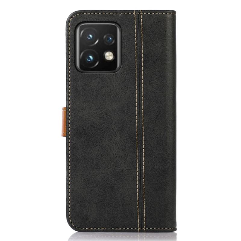 Capa Flip Para Motorola Edge 40 Pro Membrana