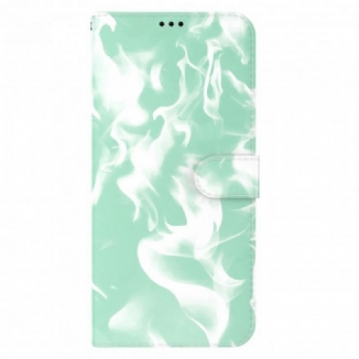 Capa Flip Para Realme 8 5G Padrão Abstrato