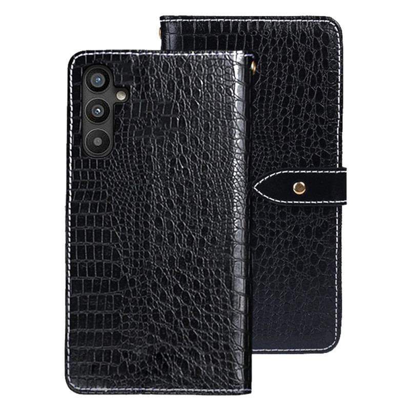 Capa Flip Para Samsung Galaxy A34 5G Crocodilo Idewei