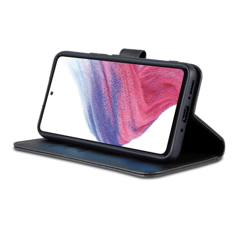 Capa Folio Para Samsung Galaxy A34 5G Couro Sintético Azns