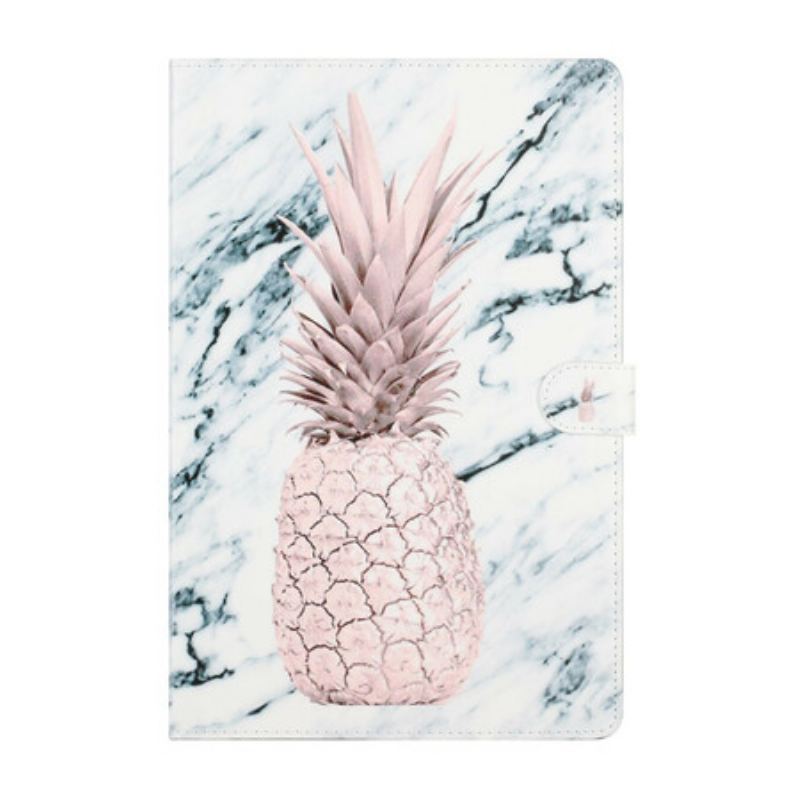 Capa Flip Para Samsung Galaxy Tab S8 Plus / Tab S7 Plus Abacaxi