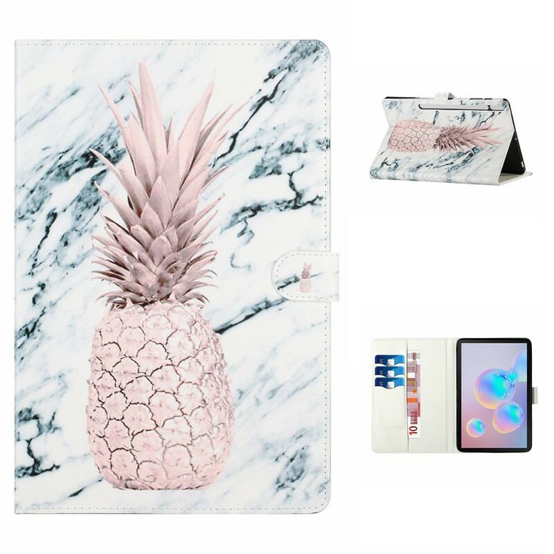 Capa Flip Para Samsung Galaxy Tab S8 Plus / Tab S7 Plus Abacaxi