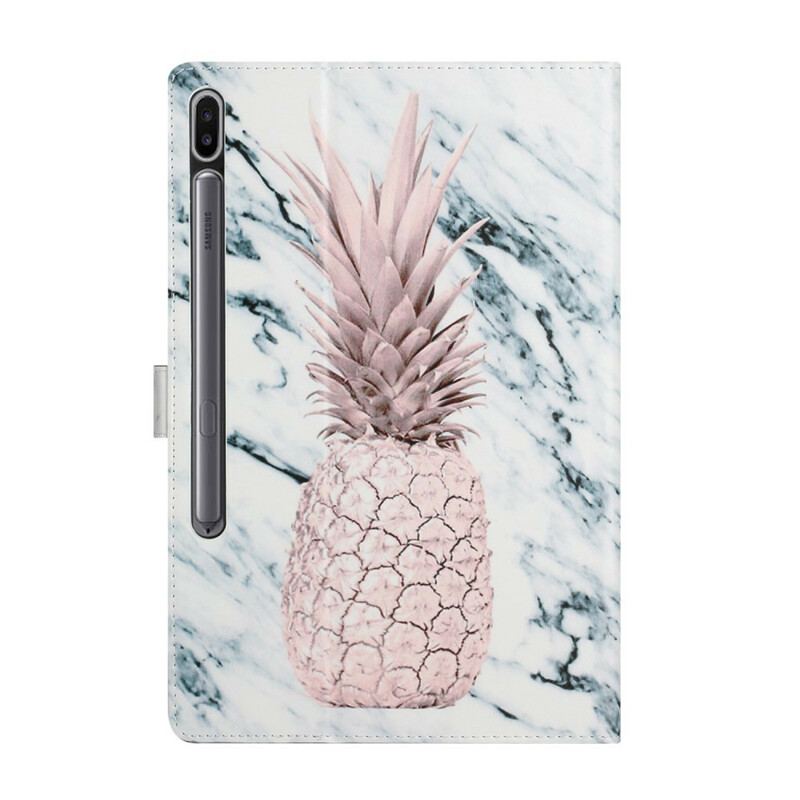 Capa Flip Para Samsung Galaxy Tab S8 Plus / Tab S7 Plus Abacaxi