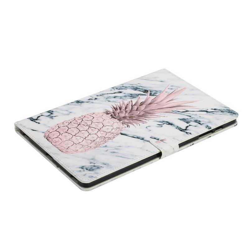 Capa Flip Para Samsung Galaxy Tab S8 Plus / Tab S7 Plus Abacaxi