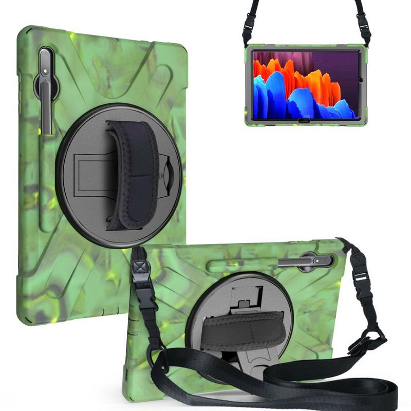 Capa Para Samsung Galaxy Tab S8 Plus / Tab S7 Plus Multifuncional