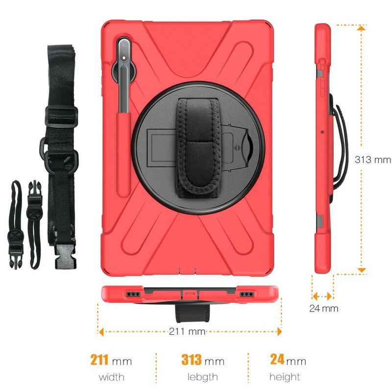 Capa Para Samsung Galaxy Tab S8 Plus / Tab S7 Plus Multifuncional