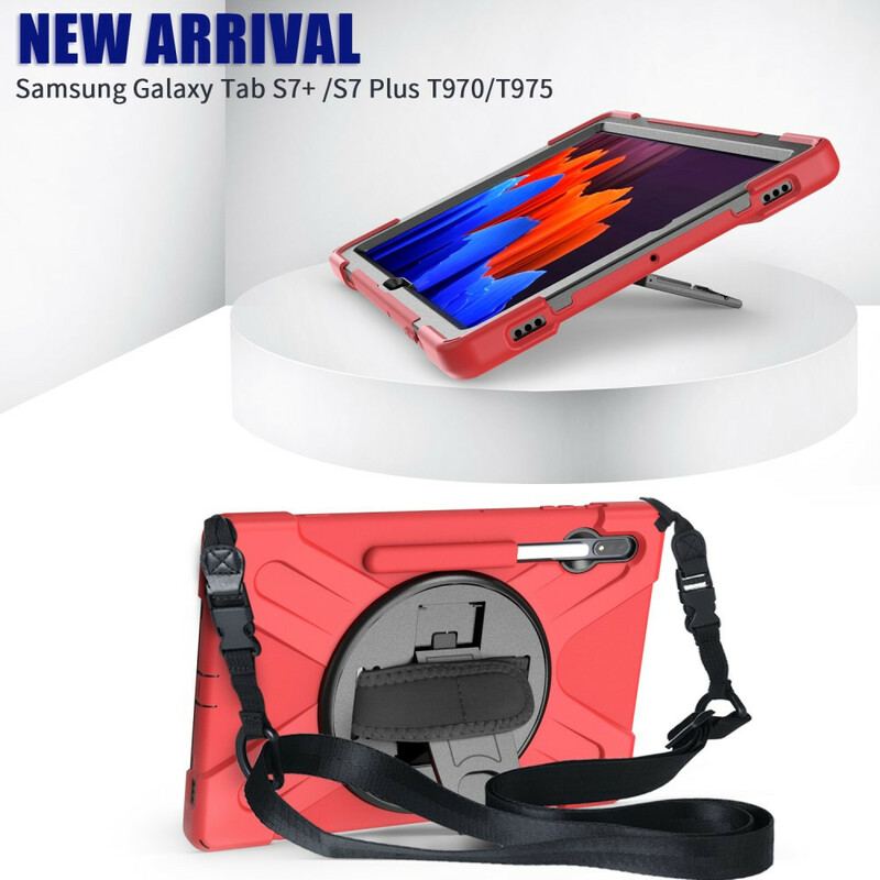 Capa Para Samsung Galaxy Tab S8 Plus / Tab S7 Plus Multifuncional