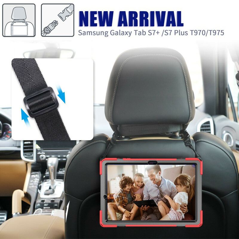 Capa Para Samsung Galaxy Tab S8 Plus / Tab S7 Plus Multifuncional