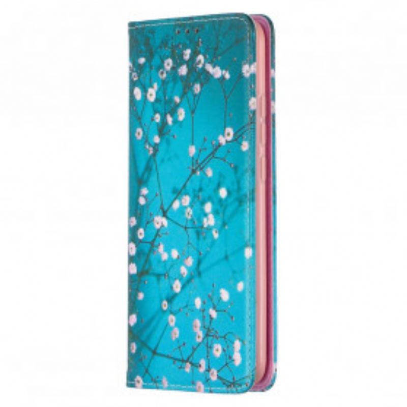 Capa De Celular Para Xiaomi Redmi 9C Flip Ramos Floridos