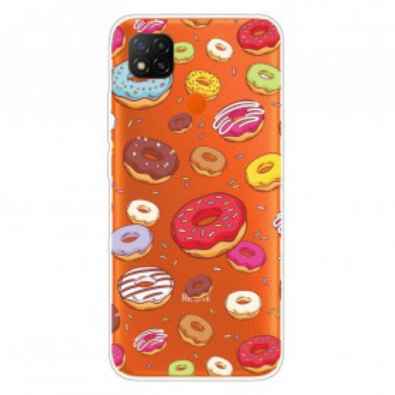 Capa Para Xiaomi Redmi 9C Amo Rosquinhas