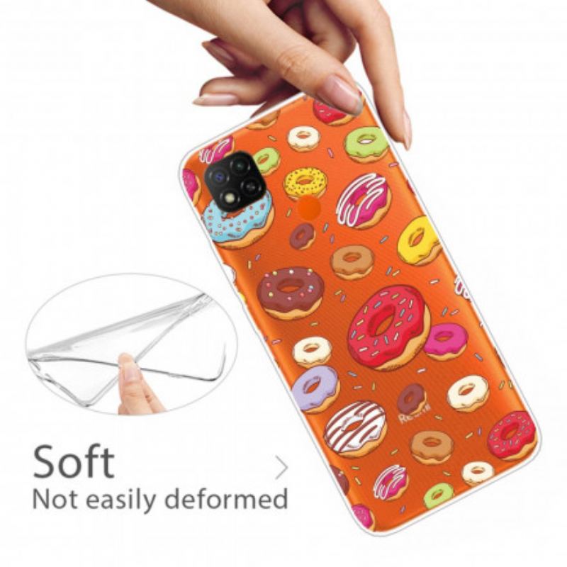 Capa Para Xiaomi Redmi 9C Amo Rosquinhas