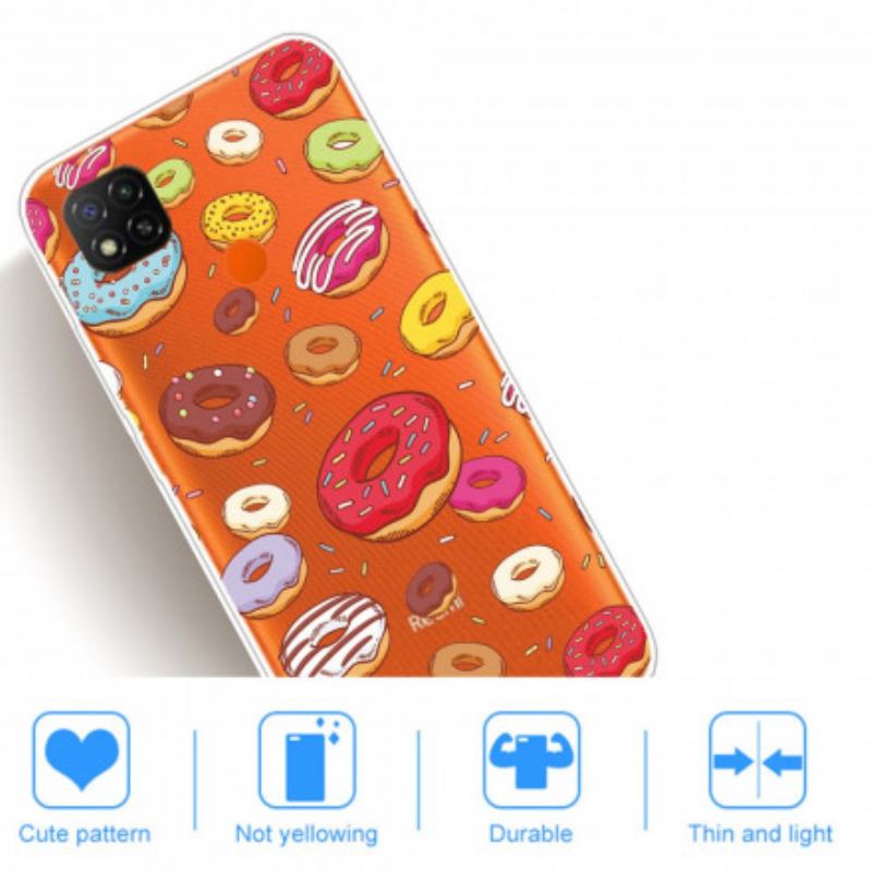 Capa Para Xiaomi Redmi 9C Amo Rosquinhas