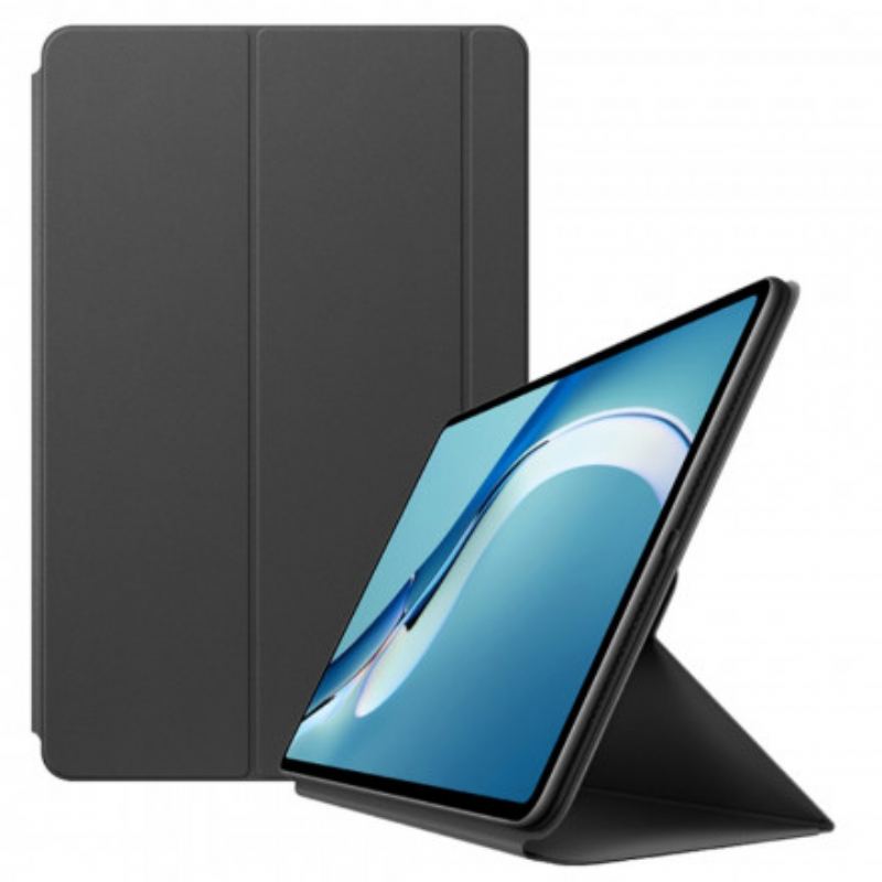 Capa De Celular Para Huawei MatePad Pro 12.6 (2021) Design De Couro Falso