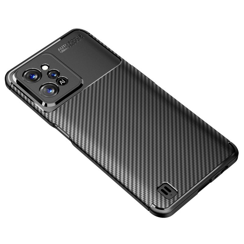 Capa Para Realme C31 Mangueira De Fibra De Carbono