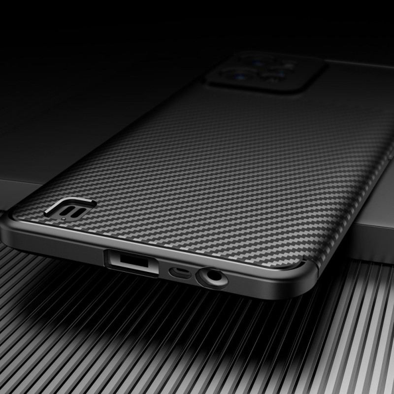 Capa Para Realme C31 Mangueira De Fibra De Carbono