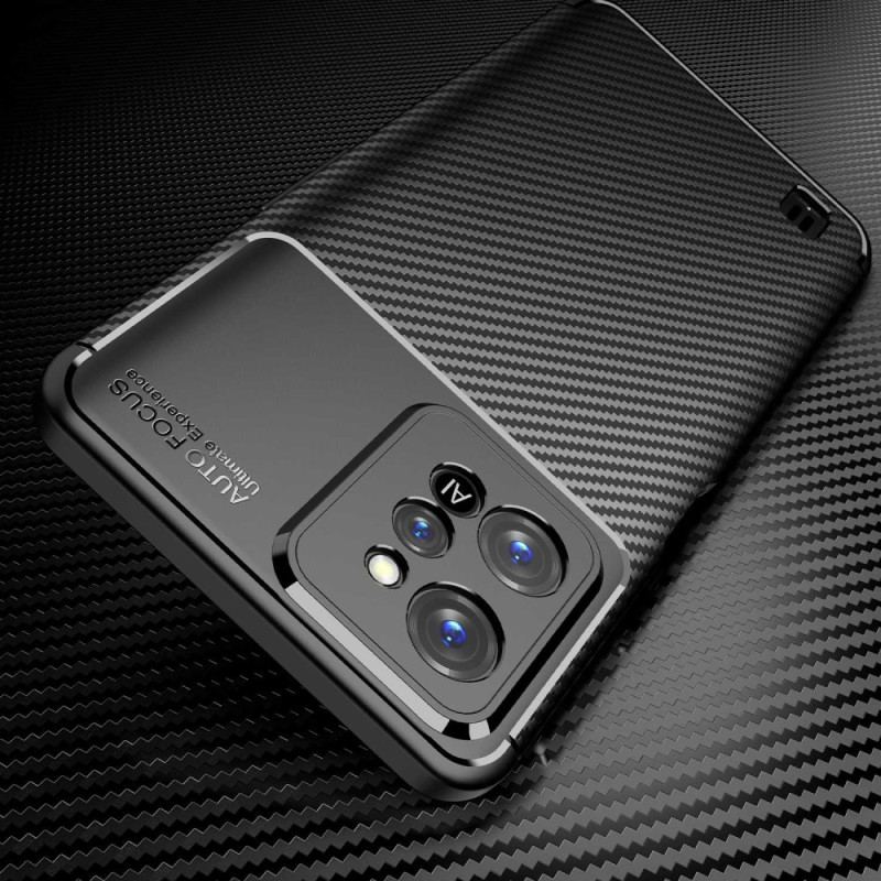 Capa Para Realme C31 Mangueira De Fibra De Carbono