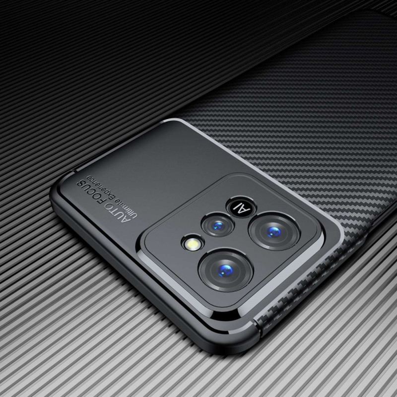Capa Para Realme C31 Mangueira De Fibra De Carbono
