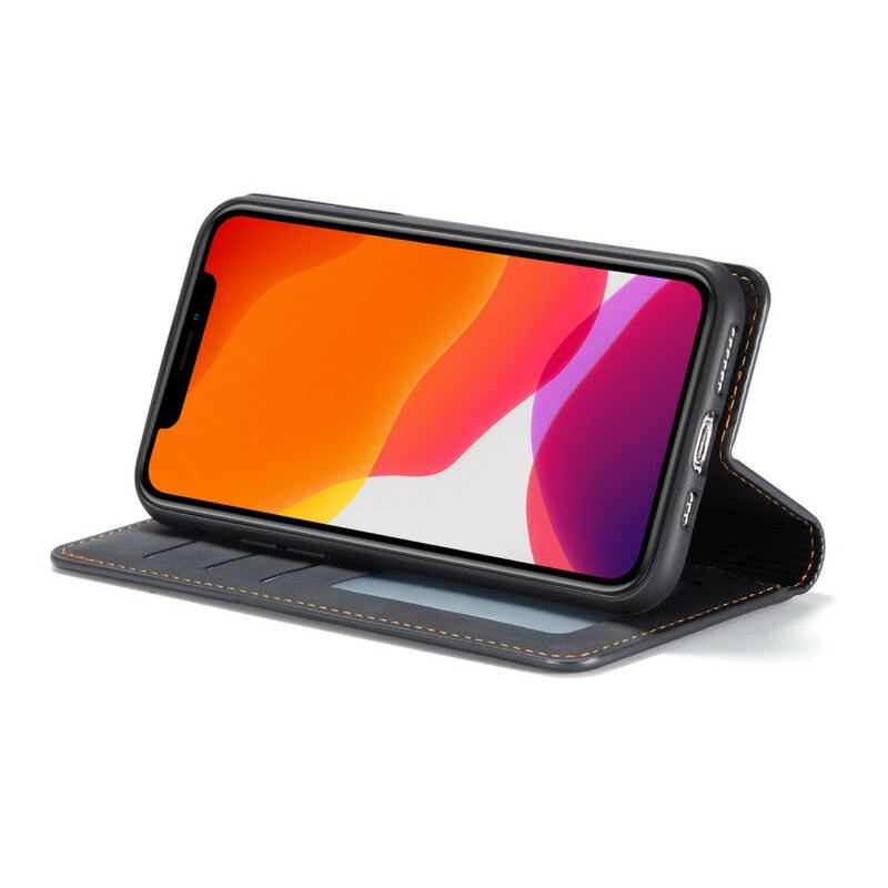 Capa De Celular Para iPhone 11 Pro Max Flip Forwenw Efeito Couro