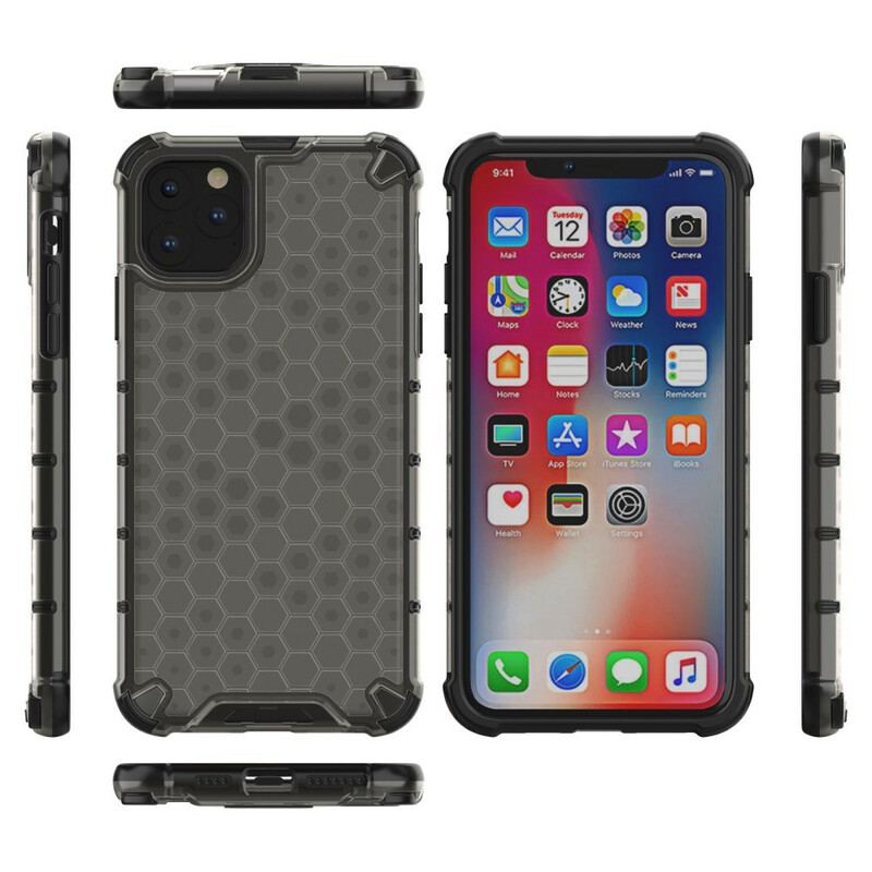 Capa Para iPhone 11 Pro Max Estilo Favo De Mel