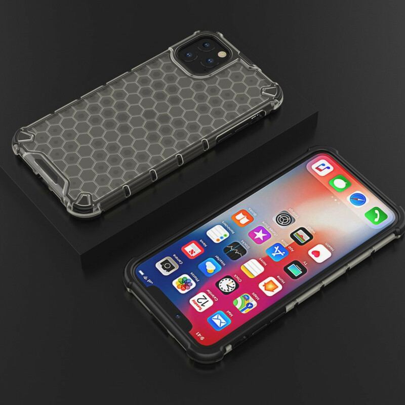 Capa Para iPhone 11 Pro Max Estilo Favo De Mel