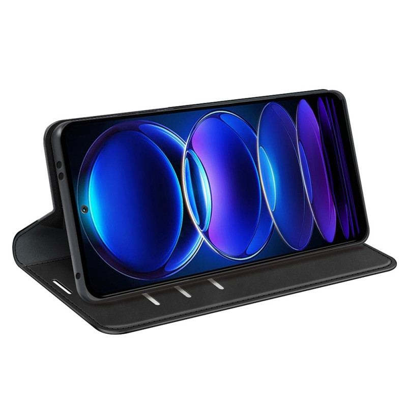Capa De Celular Para Xiaomi Redmi Note 12 5G Flip Estilo De Couro