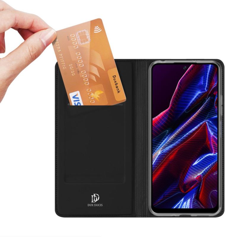 Capa De Celular Para Xiaomi Redmi Note 12 5G Flip Skin-pro Series Dux Ducis