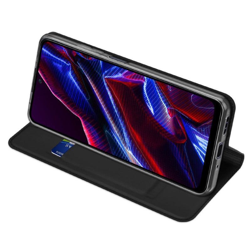 Capa De Celular Para Xiaomi Redmi Note 12 5G Flip Skin-pro Series Dux Ducis