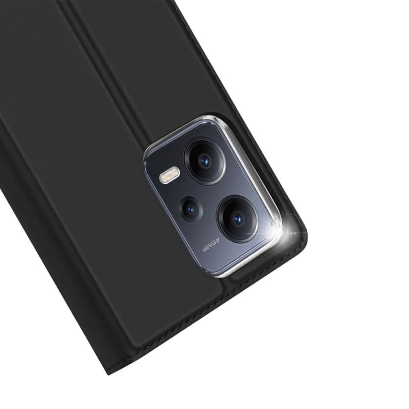 Capa De Celular Para Xiaomi Redmi Note 12 5G Flip Skin-pro Series Dux Ducis
