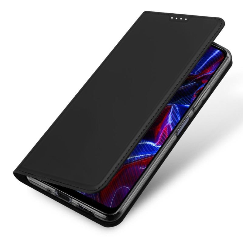 Capa De Celular Para Xiaomi Redmi Note 12 5G Flip Skin-pro Series Dux Ducis