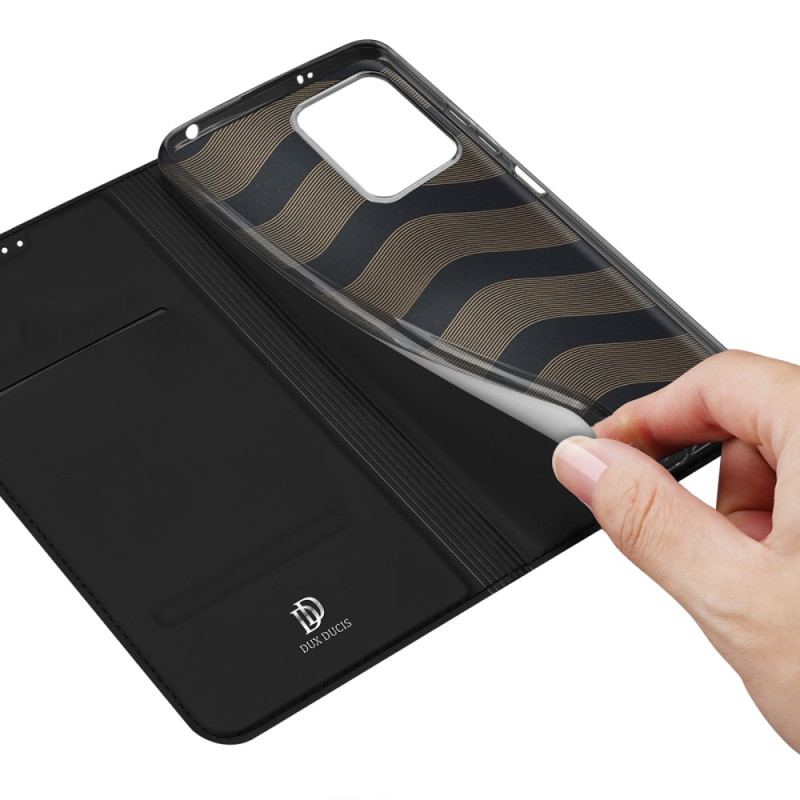 Capa De Celular Para Xiaomi Redmi Note 12 5G Flip Skin-pro Series Dux Ducis