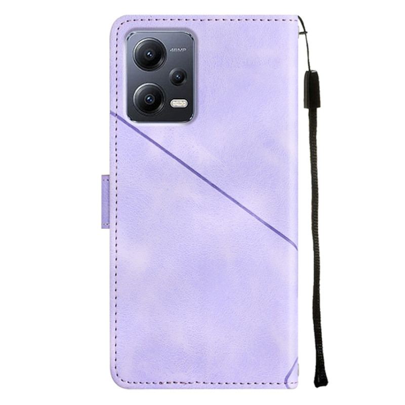 Capa Flip Para Xiaomi Redmi Note 12 5G Desenho 70