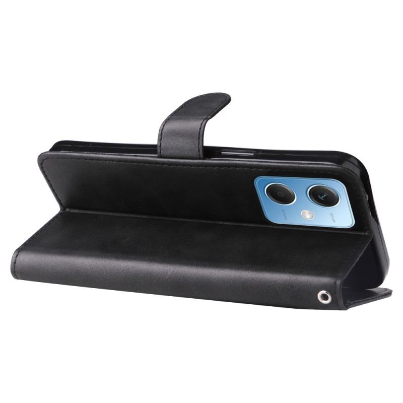 Capa Folio Para Xiaomi Redmi Note 12 5G Carteira