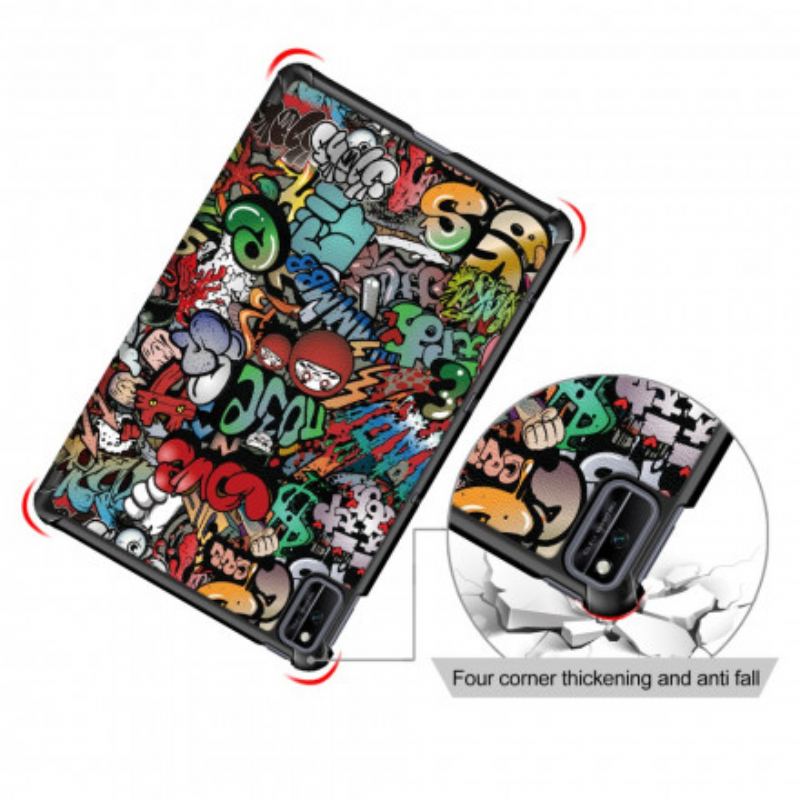 Capa De Celular Para Huawei MatePad New Graffiti Divertido Aprimorado