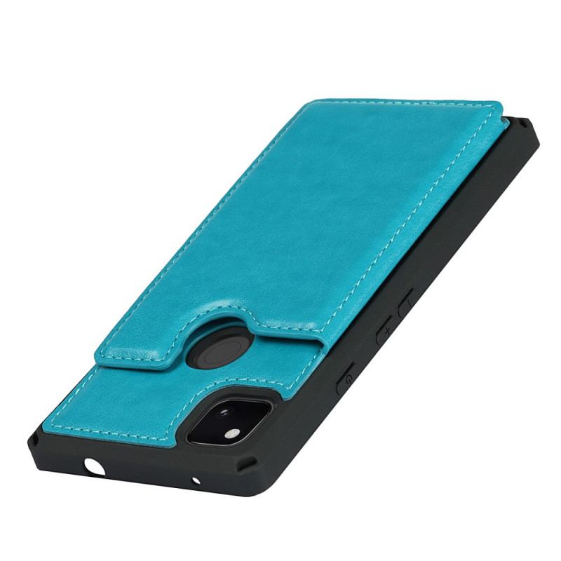 Capa Para Google Pixel 4A Suporte Para Cartão E Cordão