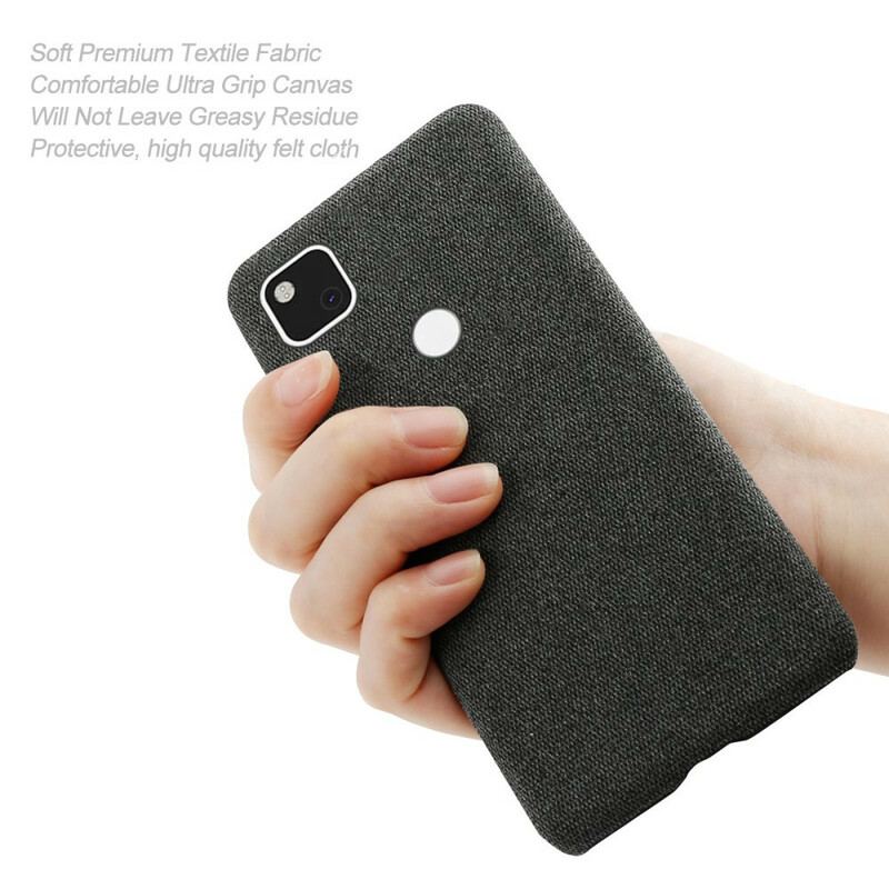 Capa Para Google Pixel 4A Tecido Textura Ksq