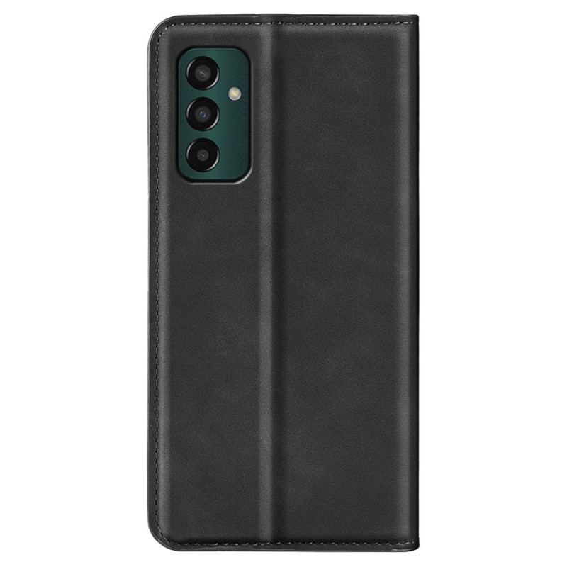 Capa De Celular Para Samsung Galaxy M13 Flip Efeito Couro