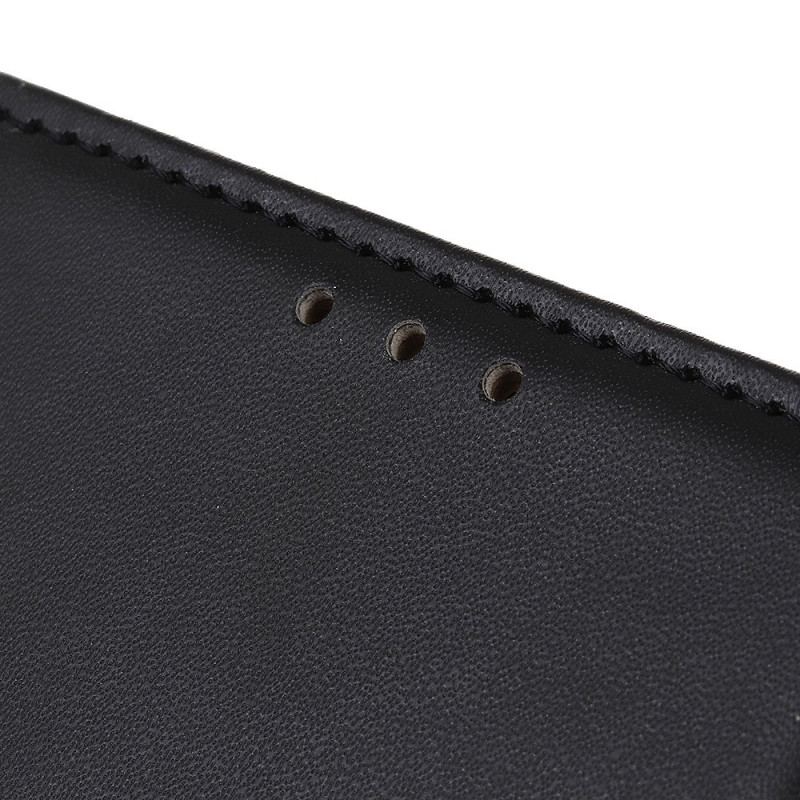 Capa De Couro Para Samsung Galaxy M13 Couro Sintético Liso