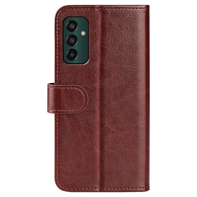 Capa Em Pele Para Samsung Galaxy M13 Estilo Retrô De Couro