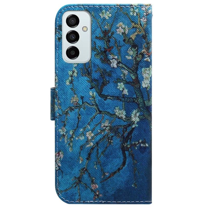 Capa Flip Para Samsung Galaxy M13 Ramos Floridos