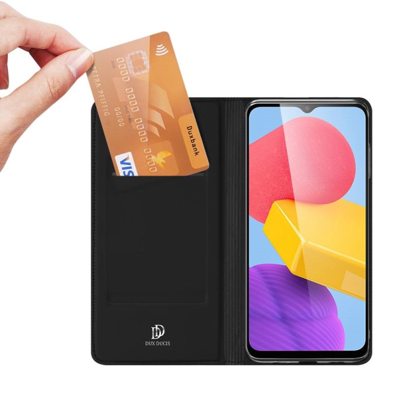 Capa Folio Para Samsung Galaxy M13 Skin Pro Dux Ducis