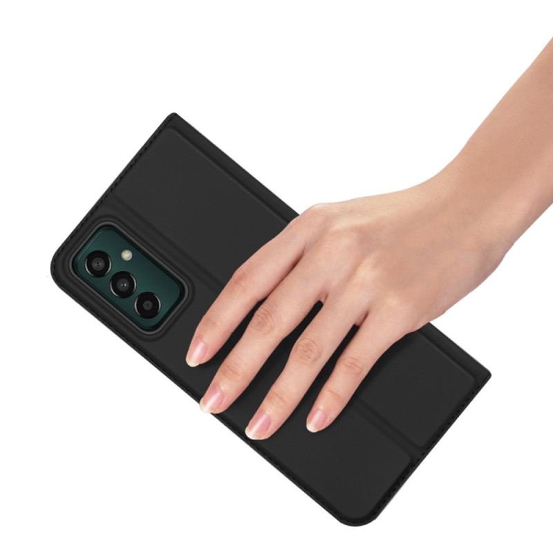 Capa Folio Para Samsung Galaxy M13 Skin Pro Dux Ducis
