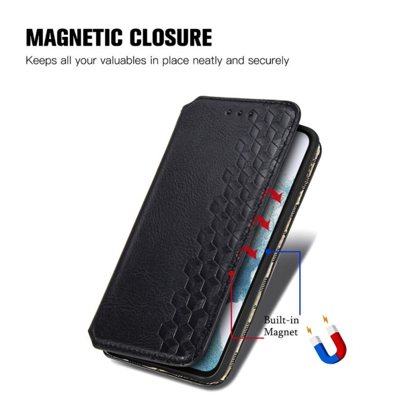 Capa De Celular Para Samsung Galaxy A54 5G Flip Padrão 3d Vintage
