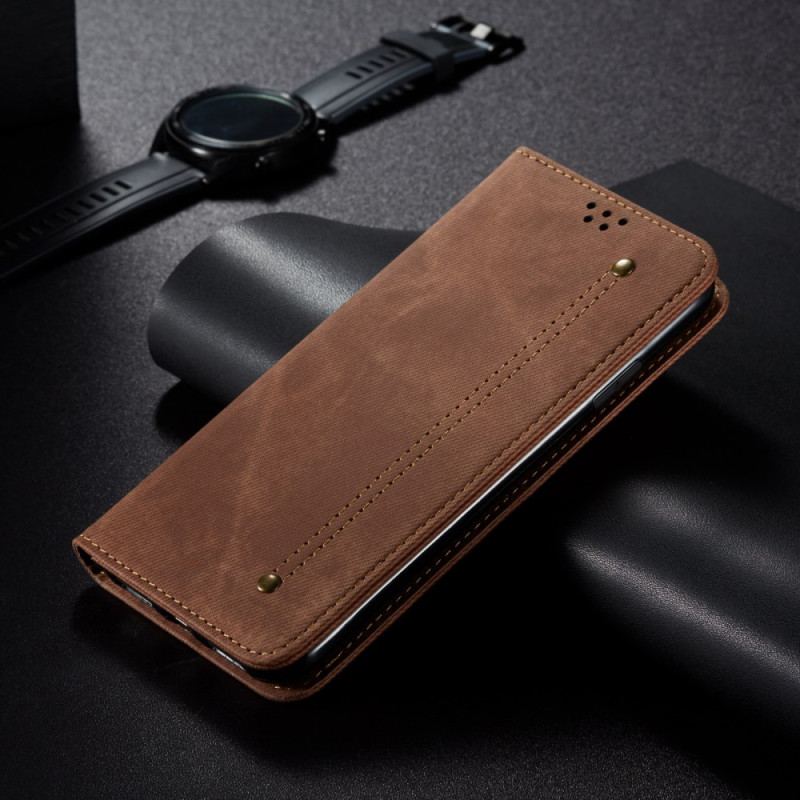 Capa De Celular Para Samsung Galaxy A54 5G Flip Tecido
